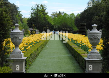 De beaux paysages à Cliveden House Hotel - Berkshire, Royaume-Uni. Banque D'Images