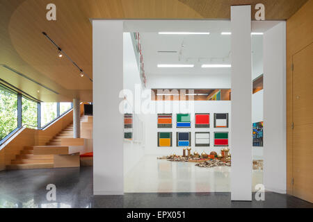 Galerie d'intérieur de Lyon Housemuseum, Kew, Melbourne, Australie Banque D'Images