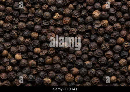 Close up of peppercorns Banque D'Images