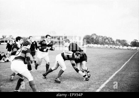 London Wasps v Aberavon, match de rugby, octobre 1965. Banque D'Images