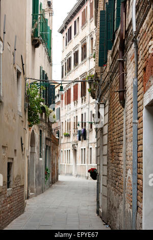 Ruelle de Venise, Italie Banque D'Images