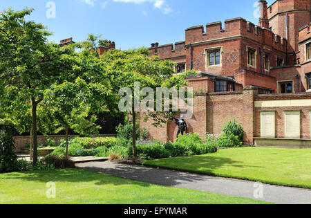 Partie d'Eton College et le jardin d'ornement Banque D'Images