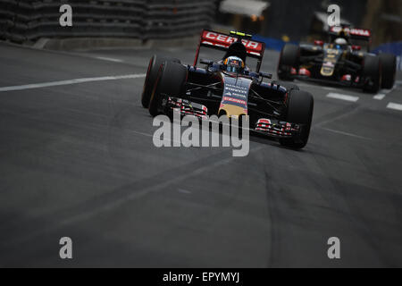 Monte Carlo, Monaco. 23 mai, 2015. Lors de la qualification du Grand Prix de Formule 1 de Monaco, Monte Carlo. Crédit : Kevin Bennett/Alamy Live News Banque D'Images