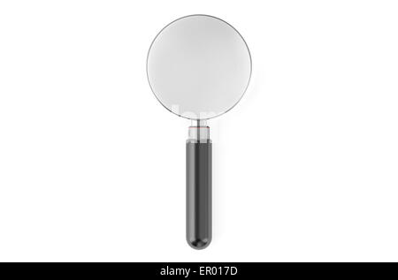 Loupe isolé sur fond blanc Banque D'Images