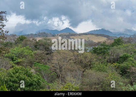 View of landscape à Zacapa Guatemala Banque D'Images