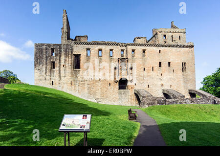 Le Palais de Linlithgow - lieu de naissance de Marie, Reine des Écossais - West Lothian en Écosse à Linlithgow Banque D'Images