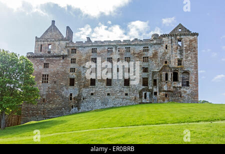 Vue nord de Linlithgow Palace - lieu de naissance de Marie, Reine des Écossais - West Lothian en Écosse à Linlithgow Banque D'Images