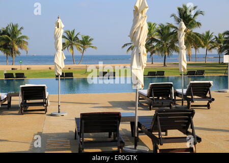 Amaya Beach Resort and Spa Hotel, Pasikudah Bay, province de l'Est, Asie, Sri Lanka Banque D'Images