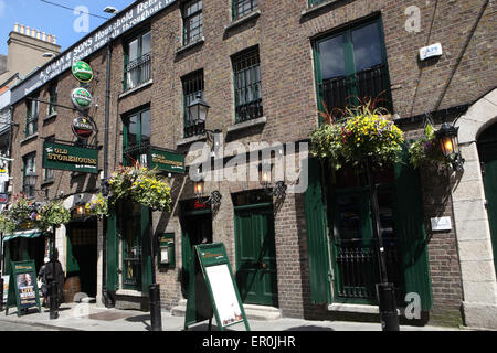 L'entrepôt bar Temple bar Dublin Banque D'Images