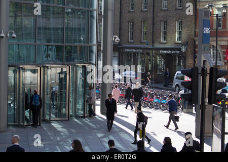 Royal Bank of Scotland RBS siège social, 250 Bishopsgate, Londres Banque D'Images