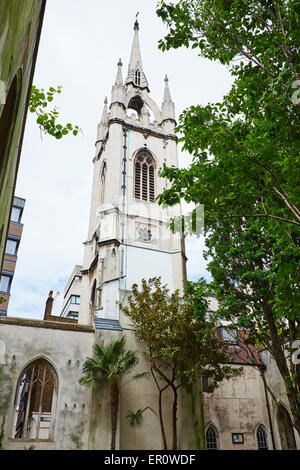 St Dunstan dans l'est reconstruit en 1697 par Christopher Wren, St Dunstan's Hill City Of London UK Banque D'Images