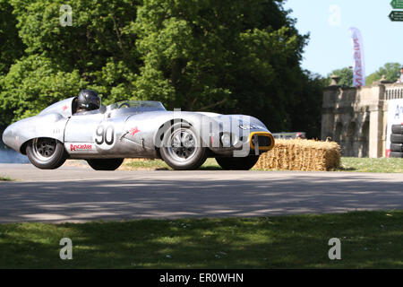 Les participants à la course du moteur à l'événement sprint Motorsport au Palace dans le sud de Londres 24.05.2015 Banque D'Images