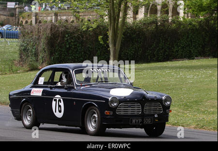 Les participants à la course du moteur à l'événement sprint Motorsport au Palace dans le sud de Londres 24.05.2015 Banque D'Images