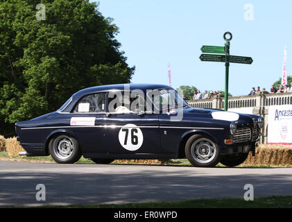 Les participants à la course du moteur à l'événement sprint Motorsport au Palace dans le sud de Londres 24.05.2015 Banque D'Images