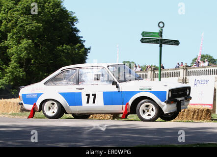 Les participants à la course du moteur à l'événement sprint Motorsport au Palace dans le sud de Londres 24.05.2015 Banque D'Images