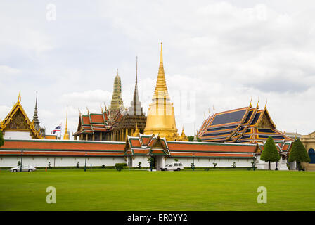 Wat Phra Kaew, Royal Grand Palace, Bangkok Banque D'Images