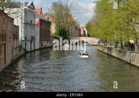 Tour dans la ville de Bruges, Belgique.
