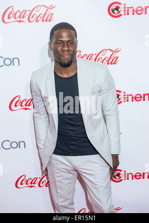 L'acteur Kevin Hart, gagnant du CinemaCon's Comedy Star de l'année 2015, participe au grand écran Achievement Awards à Las Vegas Banque D'Images