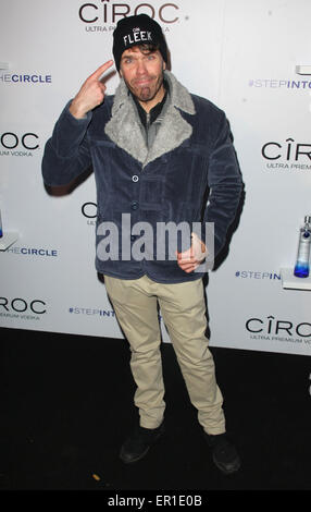 Sean Diddy Combs, alias Puff Daddy accueille la première mondiale de la nouvelle commerciale Cîroc dans Times Square comprend : Perez Hilton où : Brooklyn, New York, United States Quand : 19 novembre 2014 Crédit : PNP/WENN.com Banque D'Images