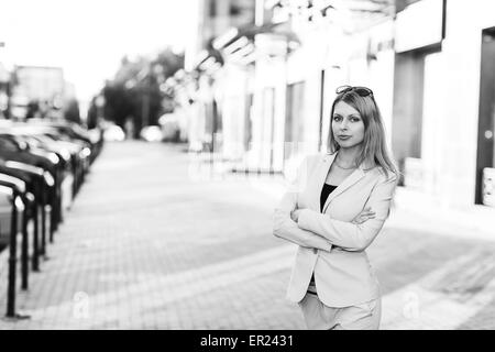 Portrait d'une jeune femme exécutif Banque D'Images