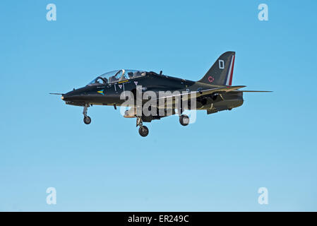 XX350 D T1 Hawk avion à réaction rapide RAF Valley Anglesey au nord du Pays de Galles UK arrivée centenaire 1ère guerre mondiale Banque D'Images