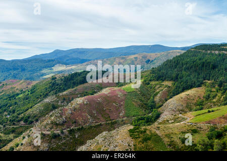 Parc national des Cévennes Causses france Banque D'Images