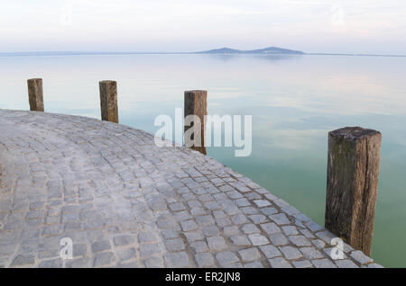 Balaton Badacsony Hongrie, participations dans Banque D'Images