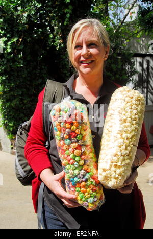 Popcorn multicolores de Silver Dollar City theme park, Branson, Missouri Banque D'Images