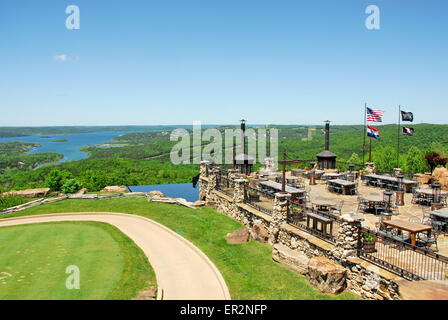 Haut de la Rock Golf Course par Table Rock Lake à Branson, Missouri Banque D'Images