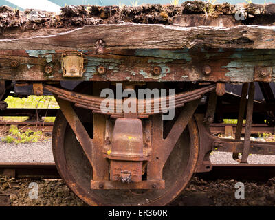 L'ancienne gare à l'abandon de détails, Peak patrimoine ferroviaire,ferroviaire,Matlock Derbyshire, UK.eu 16/05/2015 Banque D'Images