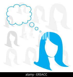 Homme de couleur d'ossature Banque D'Images