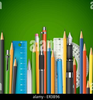 Crayons de masse Illustration de Vecteur