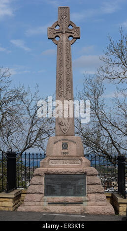 Scottish Horse Memorial, sur l'Esplanade du Château d'Édimbourg Banque D'Images