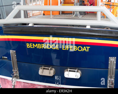 Sauvetage Bembridge, Isle of Wight, Hampshire, Angleterre Banque D'Images