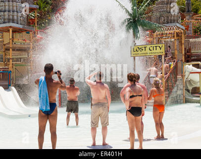 Le parc aquatique Siam Park près de Playa de las Americas à Tenerife, Îles Canaries, Espagne Banque D'Images
