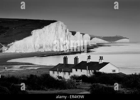 Les Sept Soeurs Country Park, Jalhay, Sussex, UK Banque D'Images