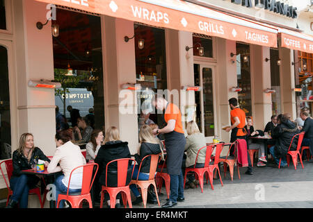 Comptoir Libanais sur Exhibition Road à London UK Banque D'Images