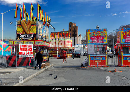 Carnival Yonkers, New York Banque D'Images