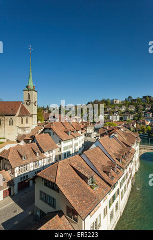 Matin de printemps à Berne, Suisse. Banque D'Images