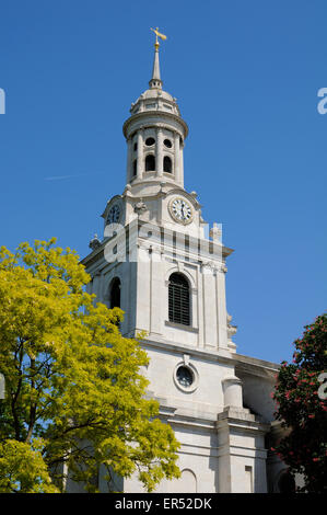 Église de St Alfege, Greenwich, le sud-est de Londres Banque D'Images