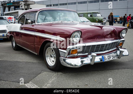 BERLIN - 10 MAI 2015 : berline Chevrolet Bel Air (deuxième génération). 28e Journée Oldtimer Berlin-brandebourg Banque D'Images