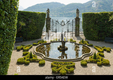 Les jardins de Villa Carlotta, Tremezzo, Lac de Côme, Lago di Como, province de Côme, Lombardie, Italie Banque D'Images