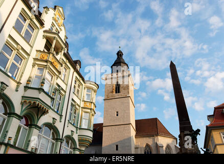 Église Wigbert, colère, Erfurt, Thuringe, Allemagne Banque D'Images