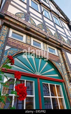 Hotel Ratskeller, Rheda-Wiedenbrueck romantique, Rhénanie du Nord-Westphalie, Allemagne Banque D'Images