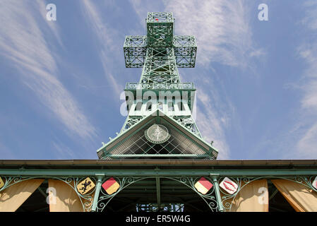 Joseph Cross, tour d'observation près de Stolberg, Harz, Saxe-Anhalt, Allemagne, Europe Banque D'Images
