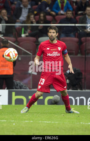 Coke (Séville), le 27 mai 2015 - Football : l'UEFA Europa League match final entre FC Dniepr Dniepropetrovsk 2-3 FC Séville au Stadion Narodowy à Varsovie, Pologne. (Photo de Maurizio Borsari/AFLO) Banque D'Images