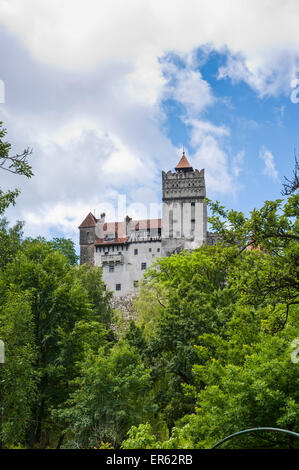 Le Château de Bran, le château de Dracula, son, Transylvanie, Roumanie Banque D'Images