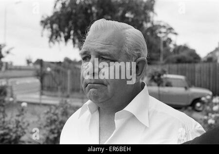 Kenneth Drury, ancien Commandant de Police, photographié à Sidcup, Kent après il quitte Ford prison ouverte, Sussex, 3 septembre 1979. En juillet 1977, l'établissement Drury a été déclaré coupable de cinq chefs de corruption et emprisonné pendant huit ans. Banque D'Images