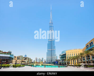 Burj Khalifa Dubaï Burj Khalifa, Dubaï, Émirats arabes Unis, Émirats arabes Unis, moyen-Orient Banque D'Images