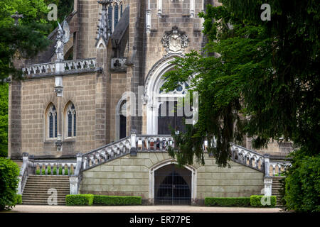 Tombe familiale de la dynastie Schwarzenberg située près de la ville historique de Trebon, République tchèque Bohême Banque D'Images